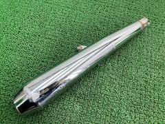 SR400 モトギャラリークラフト クェーサーメガホンマフラー - メルカリ