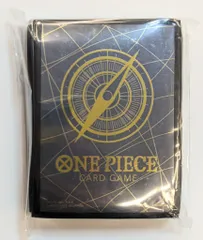 BANDAI リミテッドカードスリーブ ONE PIECEカードゲーム スタンダードブラックゴールド 70枚
