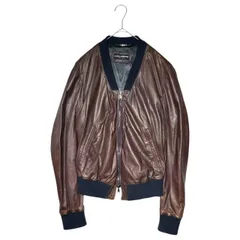 (最終値下げ)ドルチェ＆ガッバーナ　ブルゾン　サイズ46 ナイロン　レザー 超美品 ドルチェ&ガッバーナ Dolce&Gabbana 2015年商品 G9Z45L