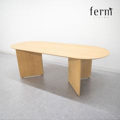 【展示品】Ferm Living ファーム リビング Mingle table ミングル テーブル ダイニング テーブル オーク突板 ナチュラル トゥリーネ・アンデルセン 定価35万