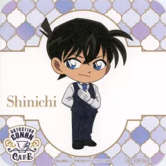 【中古】コースター 工藤新一 オリジナルコースター 「名探偵コナンカフェ2025」 ドリンク注文特典 前期