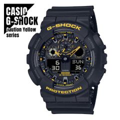 【即納】国内正規品 CASIO カシオ G-SHOCK Gショック Caution Yellowシリーズ コーションイエロー GA-100CY-1AJF 腕時計 メンズ