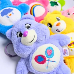 【 Care Bears（ケアベア）】 『 Share Bear シェアベア 』ぬいぐるみキーホルダー / plush keyholder〚アメリカン雑貨 アメトイ〛
