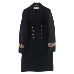 SAINT LAURENT PARIS (サンローランパリ) Marine Coat マリンコート アウター ブラック レディース 484932 Y039Rのサムネイル