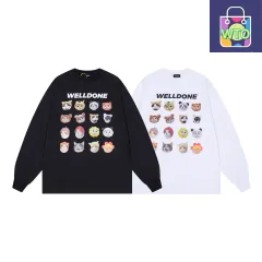 【本日限定特価】ON 827 メンズ ロングスリーブ Tシャツ プリント ブラック/ホワイト S-L [本日特価|新品未使用品]
