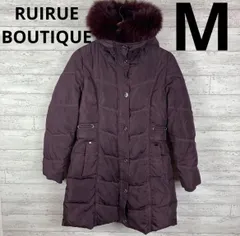 ありんこ　RUIRUEBOUTIQUE 新品未使用品　ダウンコート フォックスファー付きダウンコート ｜ レディース アウター 羽織