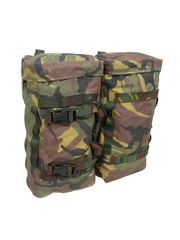 オランダ軍 デイパック サイドポーチ サステインメントポーチ 2個セット ショルダーストラップ付属 DPMカモ 画像現品