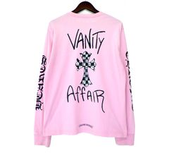 クロムハーツ CHROME HEARTS × マッティ ボーイ MATTY BOY 【 Vanity Affair LS Tee 】 バニティ アフェア 長袖 ロングスリーブ カットソー　w23152