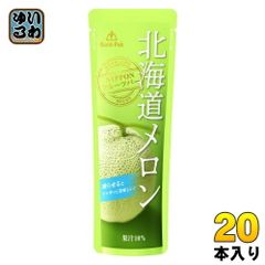 ゴールドパック 北海道メロン 80g パウチ 20本入 果汁飲料 冷凍可能