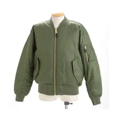 【特別価格】アメリカ空軍 アメリカ軍 MA-1フライトジャケット E Lサイズ グリーン 撥水加工 レプリカ 米軍 ミリタリージャケット