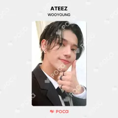 ateez ウヨン　fever part.3 kpop store 特典トレカ ATEEZ ウヨン トレカ ZERO : FEVER Part.3 Z ver. 公式 トレカ