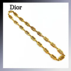 Dior モチーフ ネックレス GERMANY刻印 ヴィンテージ シルバー Christian Dior クリスチャン ディオール ネックレス シルバー