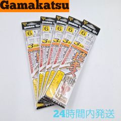 がまかつ 投キス仕掛 早掛SP 3本鈎 6号 5セット 硬質ハリス エステル 早掛スペシャル N-159 Gamakatsu キス仕掛