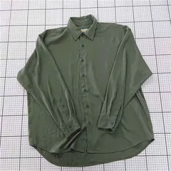 ◇ Θ BEAUTY & YOUTH UNITED ARROWS 薄手 長袖 シャツ サイズXS グリーン系 レディース E  【1509180004499】