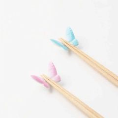 【新品未使用】Floyd フロイド Butterfly 二膳セット（ペアセット） 夫婦橋 箸置き セット ちょう 蝶々 おしゃれ ピンク ブルー 日本製 瀬戸焼