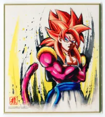 BANDAI ドラゴンボール色紙ART 10弾/2508332 超サイヤ人4 ゴジータ 14