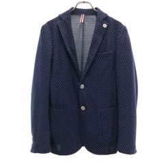 極美品 SSEINSE テーラードジャケット ネイビー 紺 ジャージ 