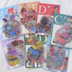 レトロアニマル フレークシール