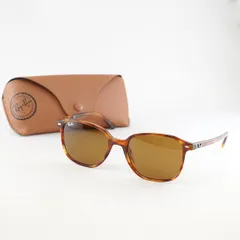 サングラス RayBan LEONARD RB2193 USED美品 レオナルド スクエア ケース付 レイバン アイウェア 中古 X6781