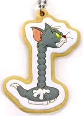 【中古】食玩 キーホルダー 2. 「トムとジェリー ラバーマスコット」