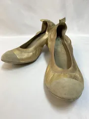 CHANEL　シャネル　ココマーク　フラット　パンプス　シューズ　靴