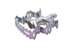 【最速発送】MKS 三ヶ島製作所　Aurora オーロラ Purple/Silver 【ペダル】【シングルスピード】【ピスト】