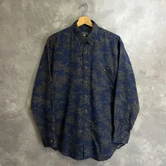 超希少 1990s POLO RALPH LAUREN\"総柄\"shirts 90's POLO Ralph Lauren 総柄 S/S シルクシャツ “XXLサイズ