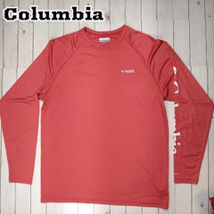 コロンビア メンズ ターミナル タックル ヘザー ロング スリーブ シャツ Columbia men Columbia Terminal Tackle Heather Long Sleeve Shirt Red Spark Heather/White Logo