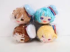 4点セット あんさんぶるスターズ!! もちもちマスコット Vol.6 Ra*bits/真白友也・仁兎なずな・天満光・紫之創