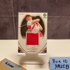 2020 Epoch 渡邉彩香 049/145 JLPGA Golf Wear Memorabilia ジャージ カード