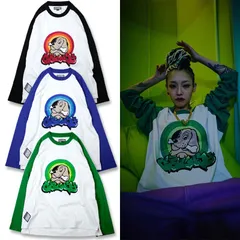 【希少】ililil ×ココロヤミ × GALFY ロンT 長袖 カットソー 2025年最新】ililil galfyの人気アイテム - メルカリ