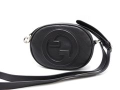 グッチ ブロンディ ミディアム ショルダーバッグ レザー ブラック 760175