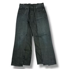参考上代35200円 OLD PARK × MINEDENIM Rebuild Buggy Jeans 再構築 バギー デニムパンツ ジーンズ  マインデニム オールドパーク MND-22AWOP003-96-322 9 87392A6