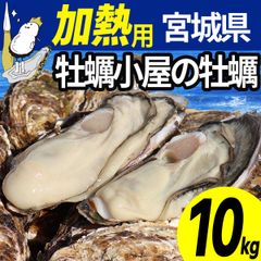 牡蠣 加熱用 10kg 50～80個 殻付き 産地直送 宮城県産 三陸 カキ 牡蛎 生牡蠣 海鮮 貝 貝類  バーベキュー BBQ 産直