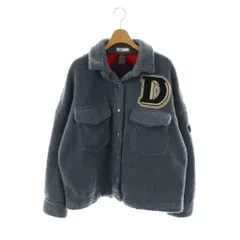 ダブルスタンダードクロージング ダブスタ DOUBLE STANDARD CLOTHING PEGGY ボアジャケット ブルゾン F ブルーグレー /HK ■OSのサムネイル