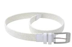 UNDER ARMOUR アンダーアーマー ベルト キャンバス レザー 長さ44.1" ホワイト FE056