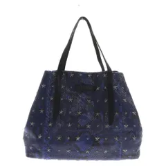 JIMMY CHOO (ジミーチュウ) スタースタッズ トートバッグ ハンドバッグ ブルーのサムネイル