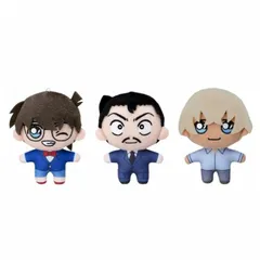 名探偵コナン マスコット コナン＆小五郎＆安室 全3種 約10cm