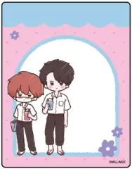 【中古】キャラカード 佐山圭悟＆才川綴(制服) 「アクリルカード マスク男子は恋したくないのに 01.公式＆描き起こしイラスト」