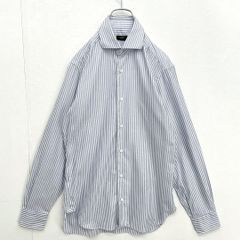BARBA ホリゾンタルカラーシャツ size40-153/4 イタリア製 - メルカリ