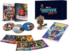 가디언즈 오브 갤럭시 : 리믹스 MovieNEX 프리미엄 BOX [블루 레이 3D + 블루 레이 + DVD + 디지털 복사 (클라우드 대응) + MovieNEX 월드] [Blu-ray]