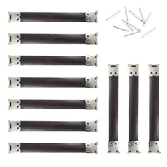 【新着商品】長12cm 幅1.5cm 手作り素材 財布用留め具パーツ DIYクラフト用品 可愛いバッグ 手芸材料 手芸材料 ミニサイズ ポーチや財布作りに最適 ミニサイズ 10個セット バッグバネ口金具 かわいい バネ口金具 KKLM