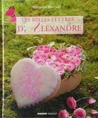 【洋書】フランス クロスステッチ図案集　LES BELLES LETTRES D’ALEXANDRE