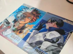 僕のヒーローアカデミア(ヒロアカ) ジャンプショップ 原画 レンチキュラーカード レンチキュラー ポストカード 轟 焦凍 飯田 天哉