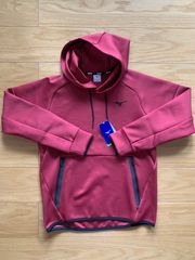 ミズノ パーカー 限定カラーリオレッド杢 S.Ｍ