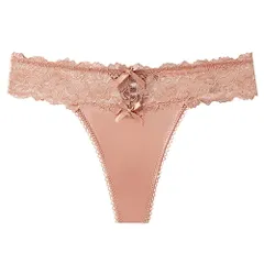 tバック レディース サテン 編み上げ風 リボン レース 透けない ストレッチ 大きいサイズ セクシー エレガント ツルツル 艶 Tback おしゃれ プレゼント rt-001