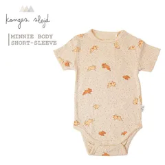 KongesSloejd 【コンゲススロイド】 半袖ボディスーツ MINNIE SHORT-SLEEVE BODY/PETIT LAPIN