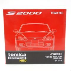 トミカリミテッドヴィンテージネオ 1/64 LV-N269c ホンダS2000 赤 ミニカー ※中古