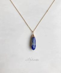 ラピスクラブ ネックレス ペンダントトップ ラピスラズリ - メルカリ