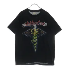 バンドTシャツ モトリークルー2008年ライブツアーTシャツXL ブラック美品 バンドTシャツ モトリークルー2008年ライブツアーTシャツXL